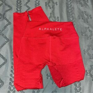 Alphalete Women’s Red Leggings
